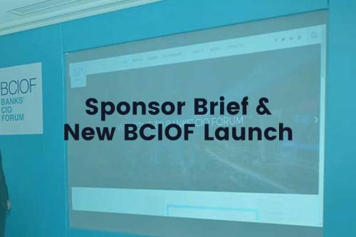 Sponsor Brief and New BCIOF Launch